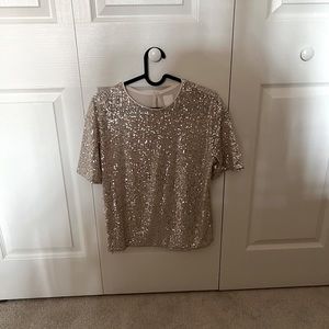 Sequin top